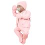 Bērnu komplektiņš no 5 daļam "Blank candy pink"