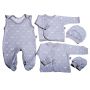 Bērnu komplektiņš no 5 daļam "Bear glamour grey"