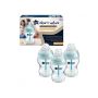 Mazuļa pudelīte "Tommee Tippee" ar knupīti Closer to nature Anti colic 0m+ 260ml 3 gab.