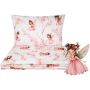 Gultas veļa bērniem 135x100 "Fairies rose"  tiešsaistē par labāku cenu