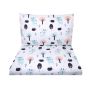 Bērnu gultas veļa šūpulim 80x70cm  "Rudolf" 