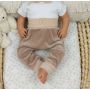 Bērnu bikses velura "BEAR BEIGE"
