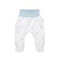 Zīdaiņu bikses "Bear glamour mint " balts, ar kājām