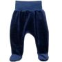 Bērnu bikses velura  "Navy" 