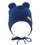Zīdaiņu cepurīte ar šalli "Navy teddy" 