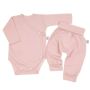 Bērnu komplektiņš no 2 daļam "Blank baggi pale pink" 