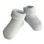 Kokvilnas zeķītes mazuļiem Grey
