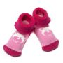 Kokvilnas zeķītes mazuļiem Bear Pink
