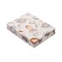 Bērnu palags ar gumiju  60x120 cm "Keep dreaming" beige
