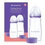 Lansinoh NaturalWave barošanas pudelīšu komplekts mazulim 2 × 330 ml