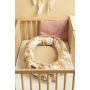 Zīdaiņu ligzdina "Floral beige" 