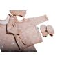 Bērnu komplektiņš no 5 daļam "Bear glamour beige"