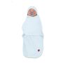 Autiņš - kokons jaundzimušajam Leo interlock soft BABY BLUE