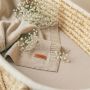 Adīts pleds "Merino" 90x75 cm light beige