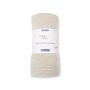 Adīts pleds "Merino" 90x75 cm light beige