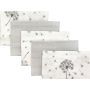 Muslīna mini autiņi komplekts "Mini" 5 gab.  38x38 cm Fly