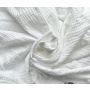 Muslīna palags berniem 120x60 "Soft as a cloud" - balts