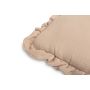 Muslīna komplekts bērniem "Luxury Soft" pleds un spilvens beige