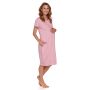 Kokvilnas naktskrekls grūtniecēm un barojošām "Verona" Papaya S-XXL 
