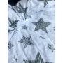 Bērnu palags ar gumiju "Galaxy white" 120x60 