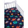 Pārvalku komplekts 135x100 "Cosmos" zils