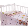Bērnu gultas veļa 135x100 "FUNNY ELEPHANTS"