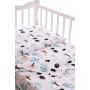 Bērnu gultas veļa 135x100 "Rudolf" balts