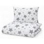Gultas veļa komplekts šūpulim  80x70cm "Galaxy grey" 
