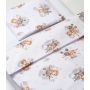 Gultas veļa bērniem 135x100 "Bear pilot beige" 