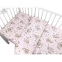 Gultas veļa komplekts šūpulim  80x70cm "Little balerina" 