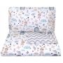Bērnu gultas veļa 135x100 "Bunny & Hedgehog" 