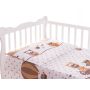 Bērnu gultas veļa 135x100 "OWL" 