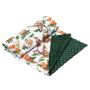 Bērnu pleds 100x75cm "Forest family" zaļš 