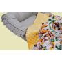 Bērnu pleds "Vacation time" 100x75cm  dzeltens