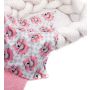 Bērnu pleds 100x75cm "Dolce Vita"  rozā