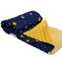 Bērnu pleds "Universe" 100x75cm  dzeltens