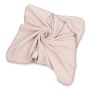 Dvielis ar kapuci "Blank" 100x100cm  dusty pink