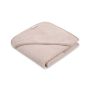 Dvielis ar kapuci "Blank" 100x100cm  dusty pink