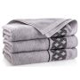 Dvielis (Ēģiptes kokvilnas) "Malta" 140x70cm pelēks