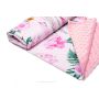 Bērnu pleds 100x75cm "Magnolia" rozā