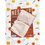 Zīdaiņu kokvilnas rāpulītis ar piedurknēm "Natural pink" 