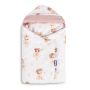 Autokrēsliņa guļammaiss  "Ballerina pink" XL