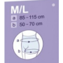 Atkārtoti lietojamas pēcdzemdību biksītes Bella Comfort 2 vnt melns/balts