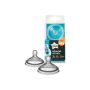 Knupīši Tommee Tippee 6m+ mainīgas straumes Anticolic