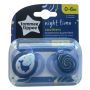 Knupīši  Tommee Tippee "Night Time" 0-6m  2vnt Whale