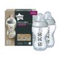 Mazuļa pudelīte "Tommee Tippee" ar knupīti Anti-Colic 3m+ 340ml 2gb.