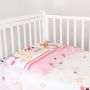 Pārvalku komplekts 135x100 "Saldus sapņus" rozā