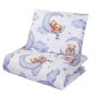 Bērnu gultas veļa ratiem "LUNAR BEAR"