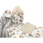 Komplekts jaundzimušajam no 6 daļām "Forest family beige"