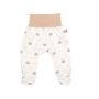Zīdaiņu bikses "Bear glamour beige", ar kājām